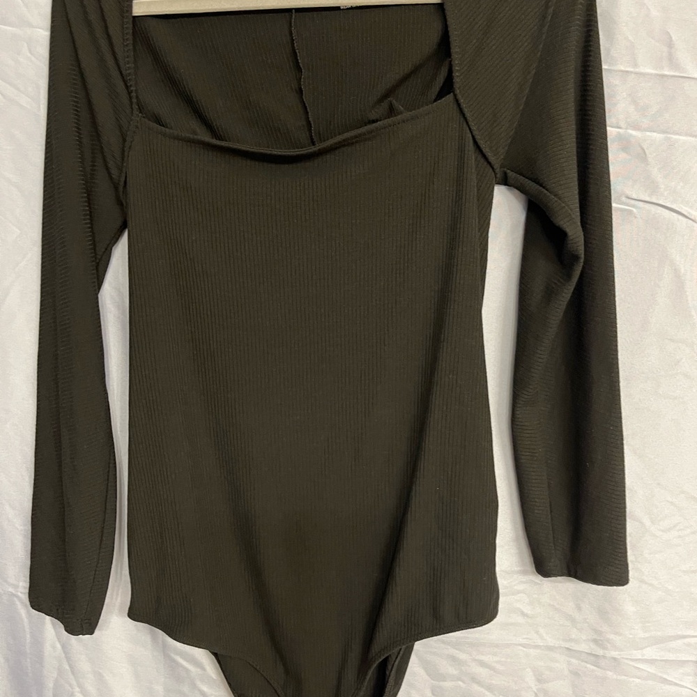 Black Long Sleeve Bodysuit